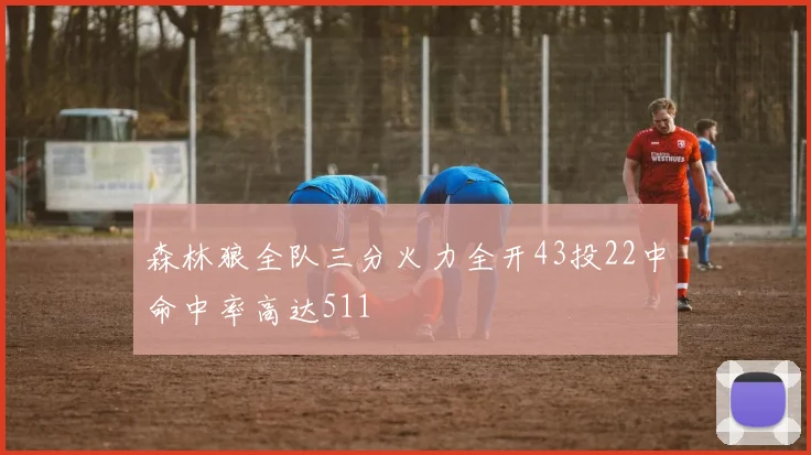 森林狼全队三分火力全开43投22中命中率高达511