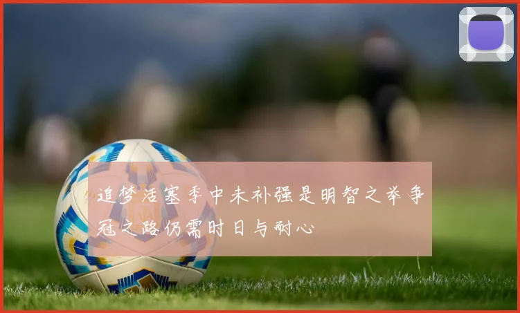 追梦活塞季中未补强是明智之举争冠之路仍需时日与耐心